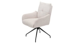 Skagen Studio Riis Armchair Ergo in Brego Cream fabric.